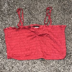 Ruffle Crop Top